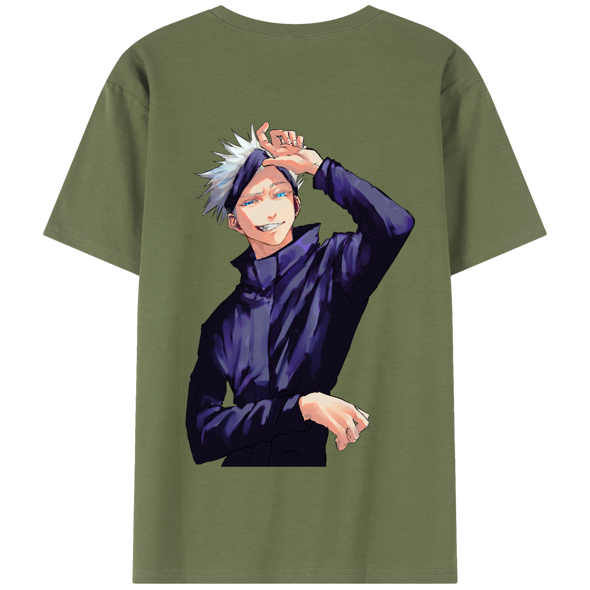 （画像用） 呪術廻戦 Jujutsu Kaisen 綿100％半袖Tシャツ（背面プリント）
